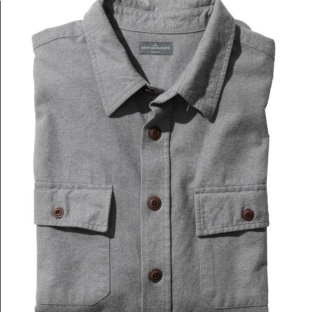 L.L. Bean Signature 1933 Chamois Cloth Shirt